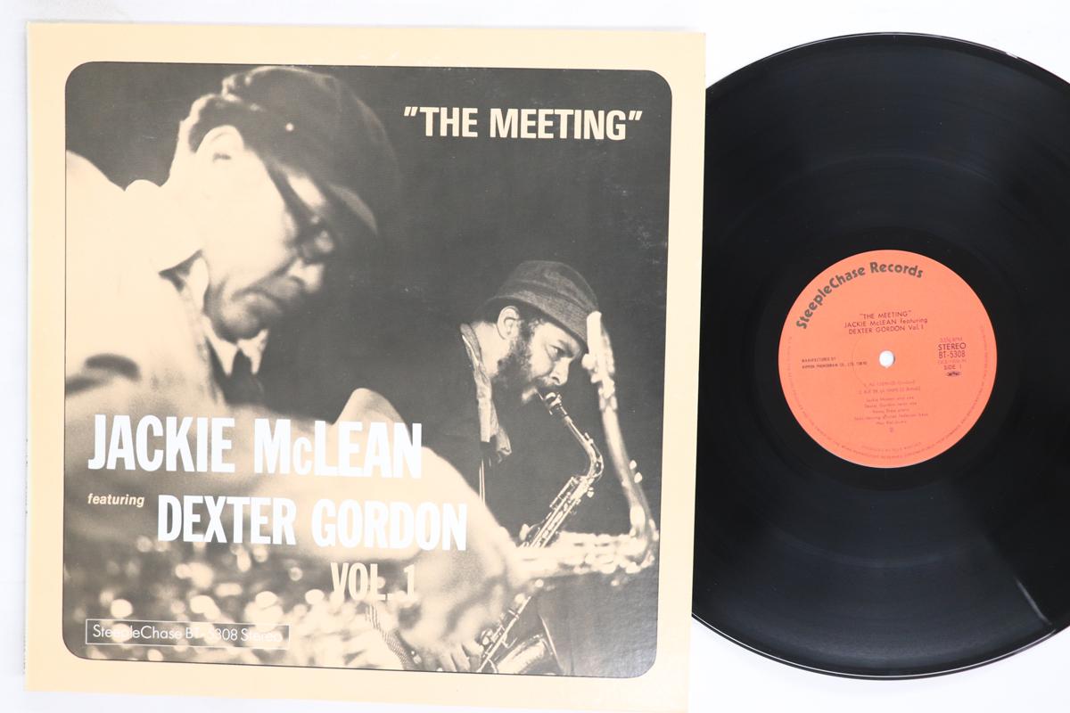 

LP Record JACKIE MCLEAN DEXTER GORDON Meeting Vol.1 BT5308 STEEPLE CHASE 1979 Japan Jazz Used