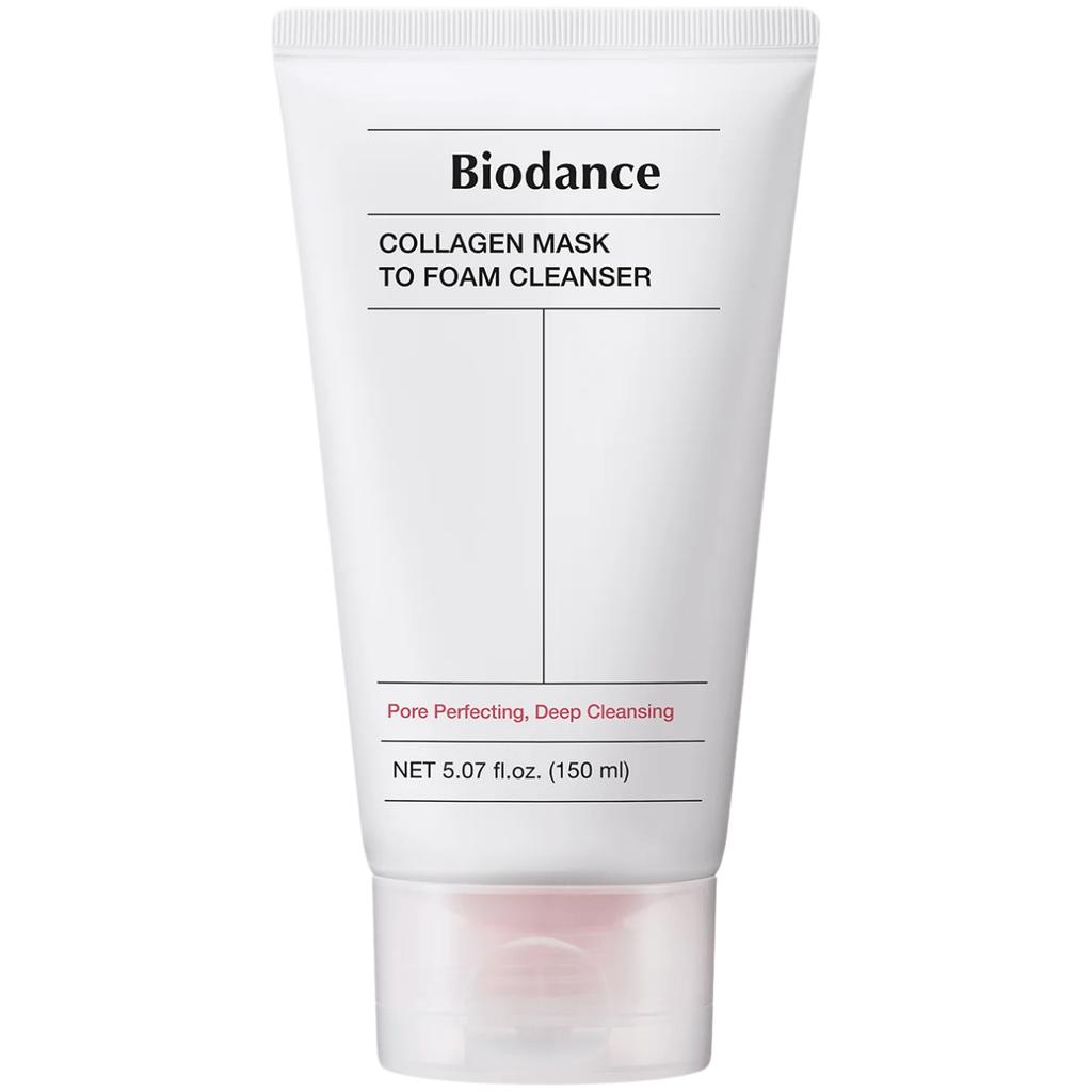 BIODANCE Collagen Mask To Foam Cleanser 150 ml 2-in-1 mask and facial cleansing foam