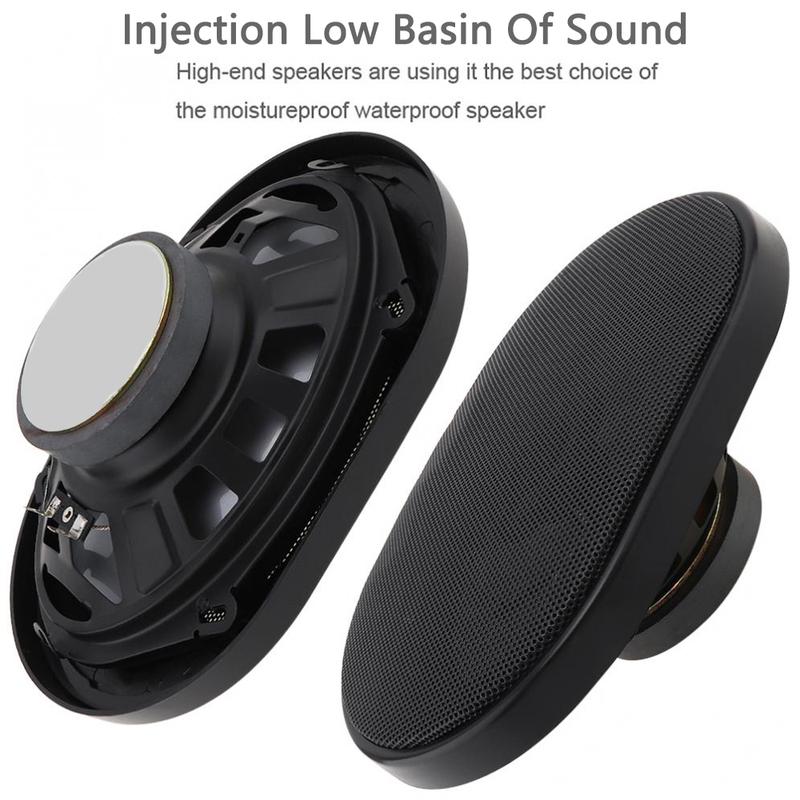 Pair 5*7 Inch Car HIFI Coaxial Speaker 380W 2 Way Automobile Door Audio Music Stereo High Pitch Full Range Frequency Car Speaker