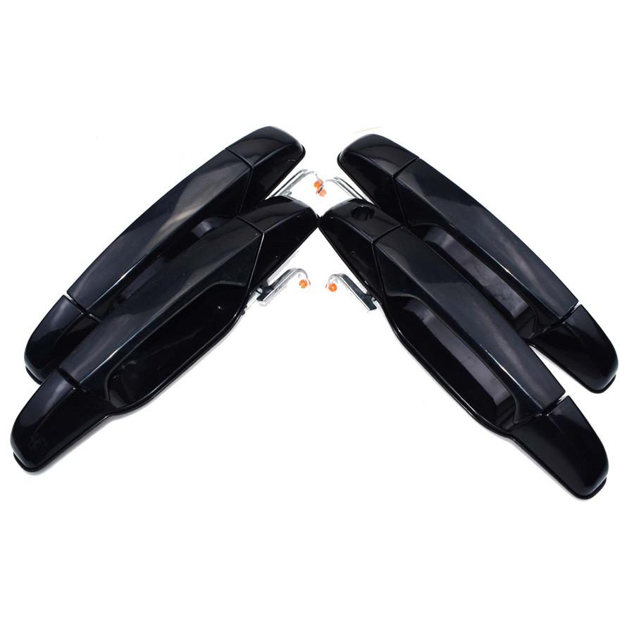 Car Outer Outside Exterior Door Handle For Chevrolet GMC 2007-2014 Gloss Black