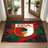 FC Augsburg FC Design Tappeto in Velluto di Cristallo Morbido Tappetino Decorativo per Ingresso Camera da Letto