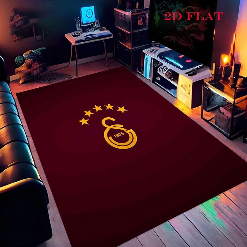 Galatasaray Deep Carpet Rug for Living Room Bedroom Home Sofa Decoration,Kids play Nonslip Floor Mat