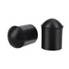 2pcs Double Bass Endpin Rubber Tip Stopper Black Protector End Cap Accessory