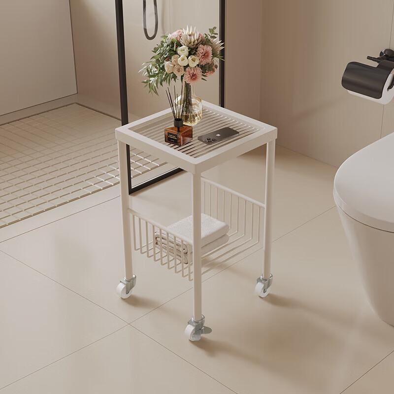 CHENDU Movable Bathtub Storage Shelf