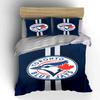 """Toronto Blue Jays Logo Bettwäsche Design" Druck Bettwäsche Set Bettbezug Kissenbezüge""" (1* Bettbezug 2* Kissenbezüge Decke Nicht Enthalten)