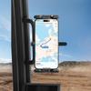 Heavy Duty Truck Phone Mount Vibration Proof with Super Clamp Secure Holder for Excavator Forklift Dashboard, Anti-Shake
