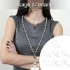 Beaded Lanyard with Card Holder ID Badge Holder Key Lanyards Teacher Lanyards Beautiful Neck Strap for Students