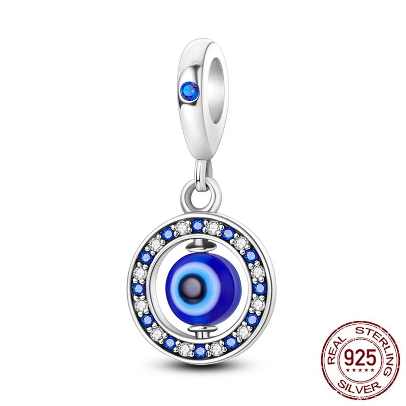 Mula Koppar Blå Resa Flygplan Berlocker Hänge Pärlor Passar Originalpan Armband Smycken För Kvinnor Diy Gåva