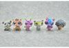 Ensemble de Figurines d'Animaux Miniature Littlest - 24 Ornements d'Animaux de Compagnie
