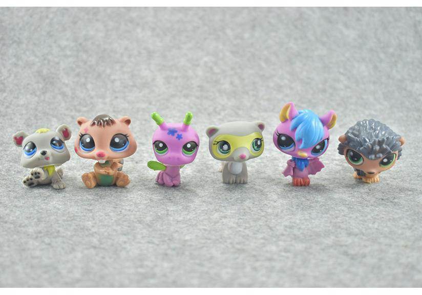 Ensemble de Figurines d'Animaux Miniature Littlest - 24 Ornements d'Animaux de Compagnie
