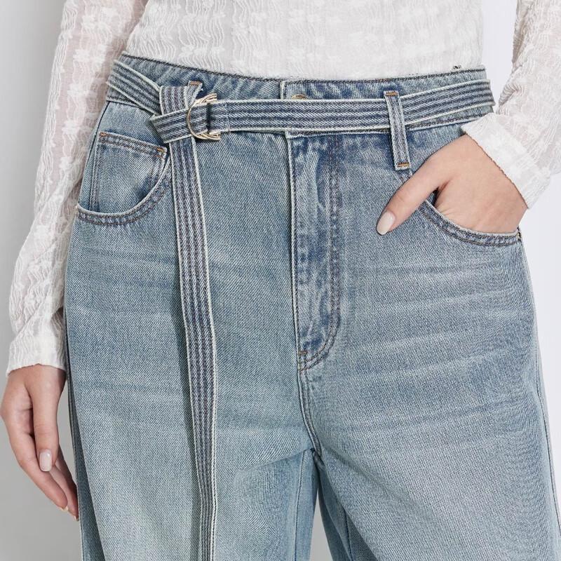Only Women's High-Waisted Straight-Leg Jeans