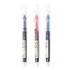 10Pcs/Pack Portable Rollerball Pen 3 Colors Optional Anti-Slip Pen Grip 0.5mm Needle Nib Office School Writing Supplies