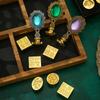 Antique Wax Seal Stamp Set Brass Stamp for Head Screw Interface Easy To Replace