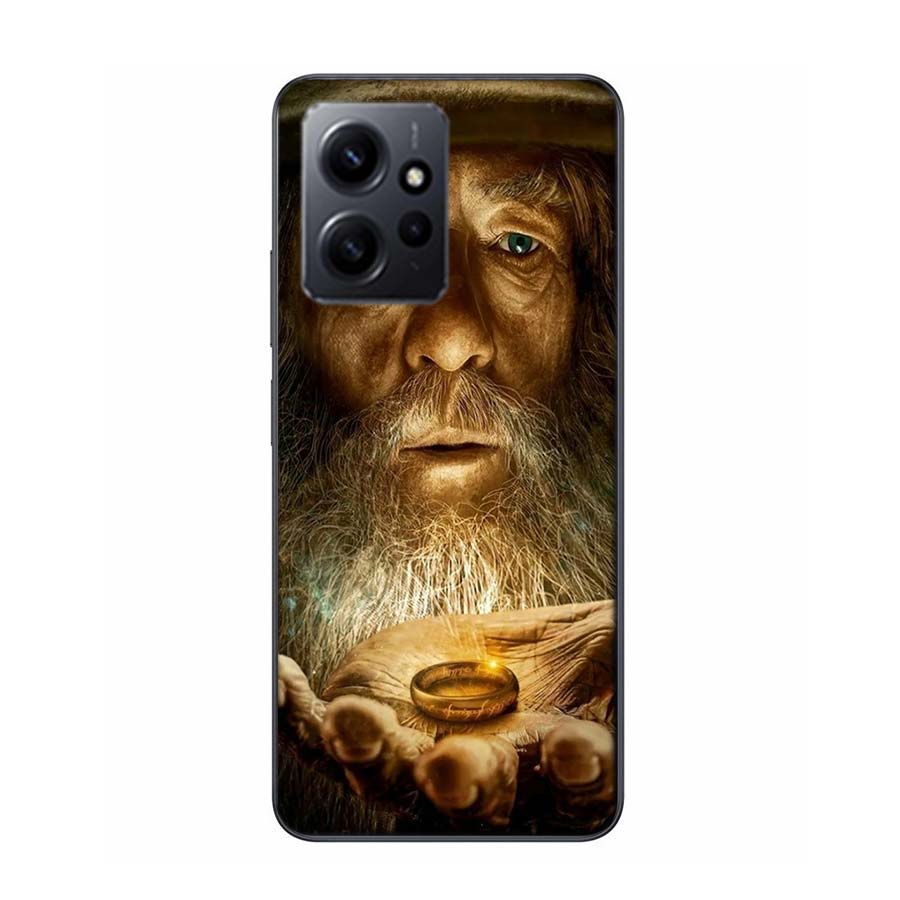The L-Lord of the R-Rings Phone Case For Redmi Note 14 15 Pro 5G 13 12 Pro Plus 11 11T 11E 11S 10 Pro 10S 9 9S Cover Cell Clear