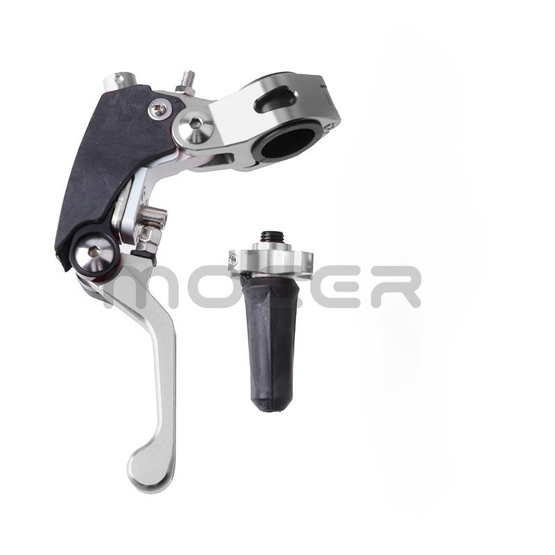 Racing CNC Aluminum Foldable 360 Clutch Brake Levers Handle Save Effort For CR CRF YZF EXC Bosuer Kayo T2 T4 T6 K2 K6 K6R KT250