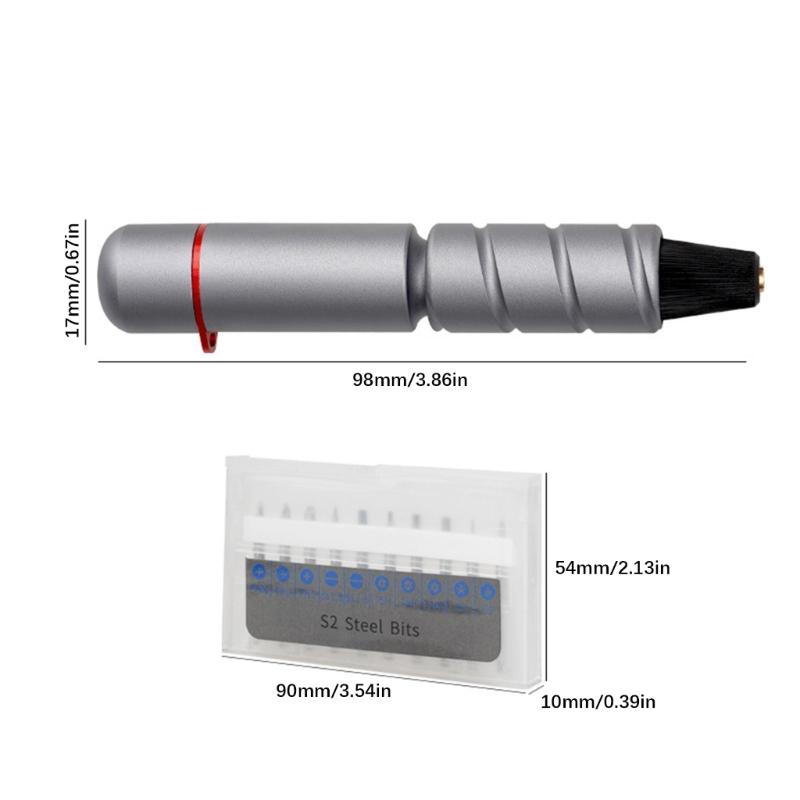 Precisions Screwdriver Set 11Piece Professional Electrical Screwdriver Set Insulation Handle Magnetic Bit