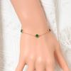 Fashion Retro Love Zircon Series Necklace Earring Bracelet Set