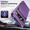 ZM11 For Google Pixel 9 Pro XL Case Card Slot Kickstand PU+TPU Phone Cover