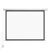 Motorized Projector Screen, 1829 Mm 4:3 1080 HD Electric Projection Screen, Wall Mounted Projection Dispaly Projector with Remote Control, Automatic