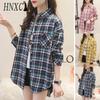 Women's Fashion Casual Long Sleeve POLO Neck Blouses & Shirts