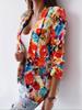 2022 Women's Floral Spring Suit Jacket