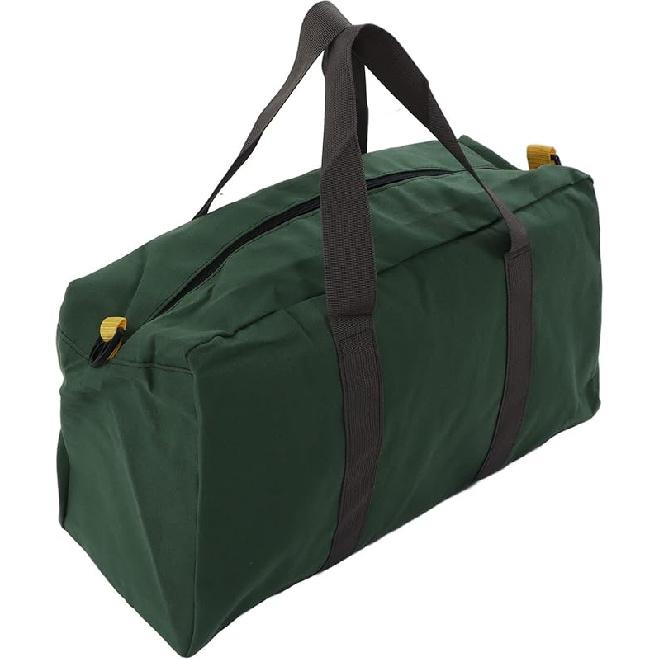 

Canvas Tool Bag, 20in Heavy Duty Tool Bag Wide Mouth Tool Bag Zippered Tool Tote Close Top Mechanics Storage Bag Large Capacity Water Resistant for 18in