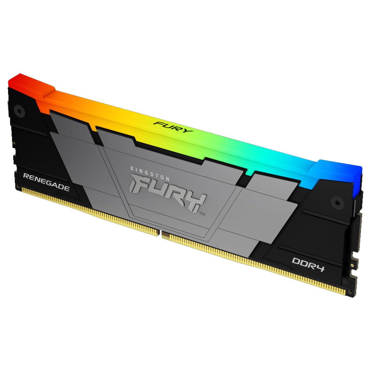 

Kingston FURY Renegade RGB 32GB 3600 DDR4 CL18 DIMM Desktop Memory - KF436C18RB2A/32 чорний