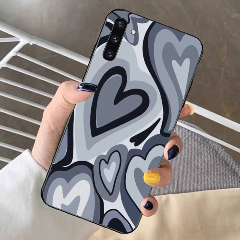 Love Heart Phone Case for Samsung Note 5 7 8 9 10 20 Pro Plus Lite Ultra A21 12 72