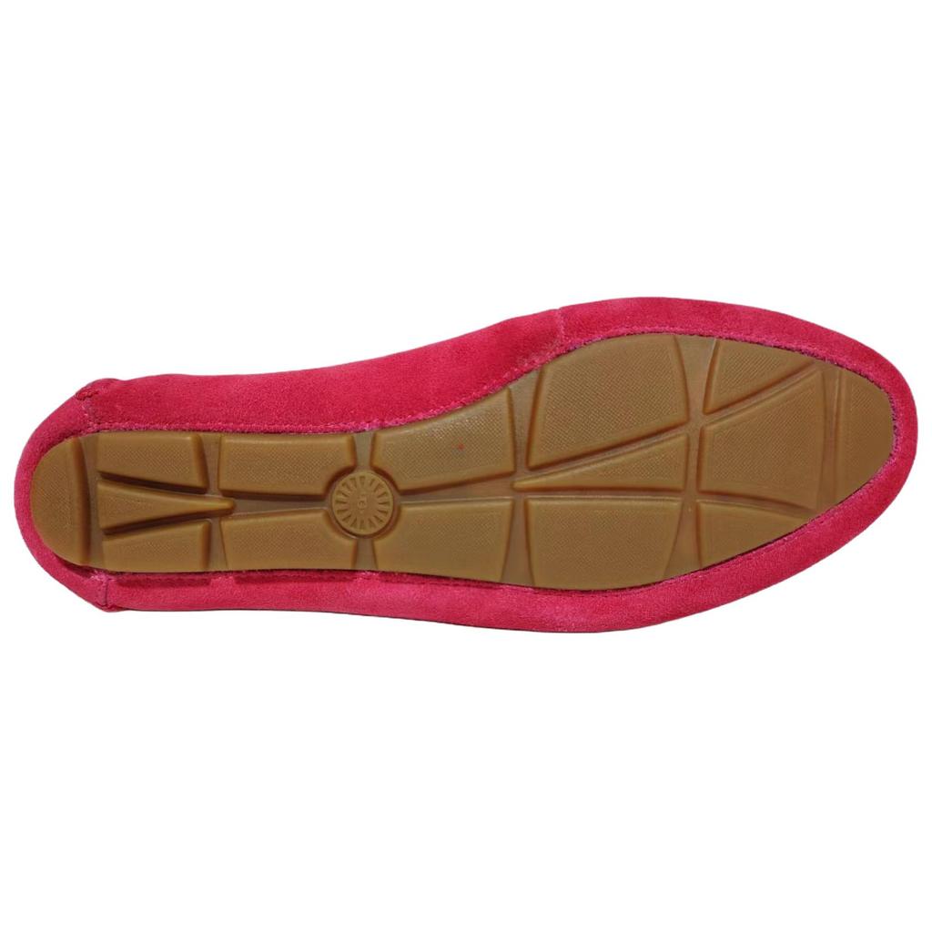 UGG Flores Skóra licowa bydlęca Wszechstronne wsuwane buty casualowe Damskie buty casualowe Różowe 1099877-SSNG