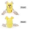 Soft Plush Mouse Pet Toy Cute Animal Rabbit Squeaky Sound Toys For Cow Cat Dog Toy
