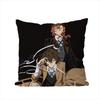 Bungo Stray Dogs Pillow Case For Car Sofa Decorative Home Doublesided Print Plush Square Throw Pillow Cushion Cover