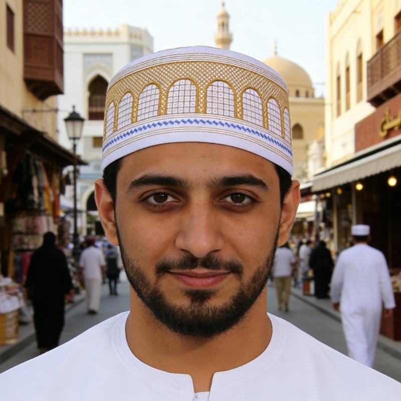 Lightweight Breathable Polyester Embroidered Hat Stylish Muslims Headwear Perfect For Outdoor Activities And Travel