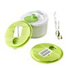 Hand-Crank Salad Spinner and Vegetable Dehydrator