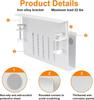 Tableside Pocket, Desk Storage, PC Stand, Tablet Storage, Document Shelf, Desk Storage, Vertical Clamp-Type, Hides Wires, Interior Accessories,