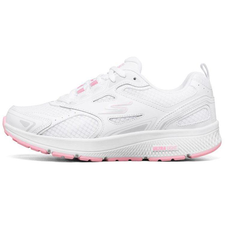Skechers Go Run Consistent `White Pink`