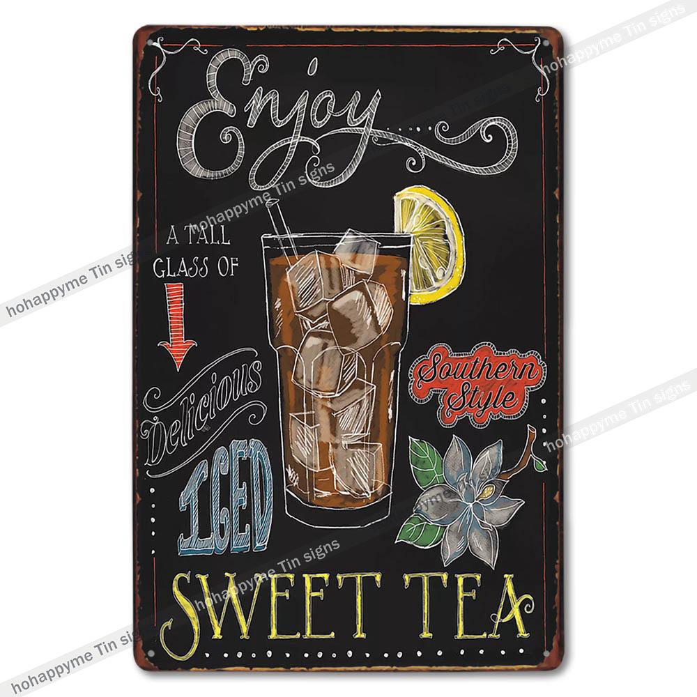 Retro Metall Blechschilder Süße Leckereien Aperol Spritz Schokoladen Diva Bar Dekoration Vintage Wandkunst Heimdekoration