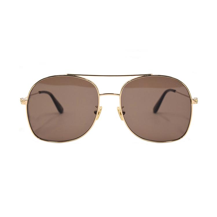 

TF Modern Pilot Style Sunglasses Unisex sunglasses TF758-D-28E Basic Packaging-Eyeglass Case+Box