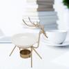 Ceramic Tealight Candle Holder Wax Melt Warmer Deer Shape Iron Home Decoration Vintage Essential Oil