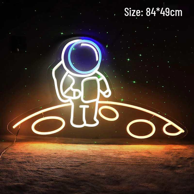 Creative Cross LED Neon Light for E-sports & Bedroom Decoration - Wall Hanging Sign for Bar & Room Atmosphere