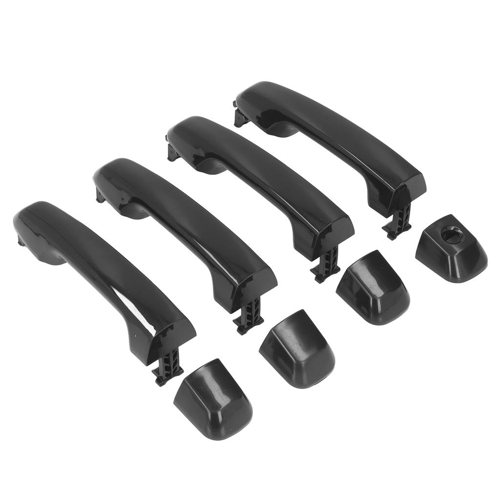 4PCSSet Exterior Door Handles with Caps 69217?60150?C0 Replacement for 4Runner 2010?2014