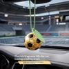 Football Shaped Hanging Air Freshener Long Lasting Fresh Scent Lovely Creative Design for Car Bedroom Bathroom Kids Gift