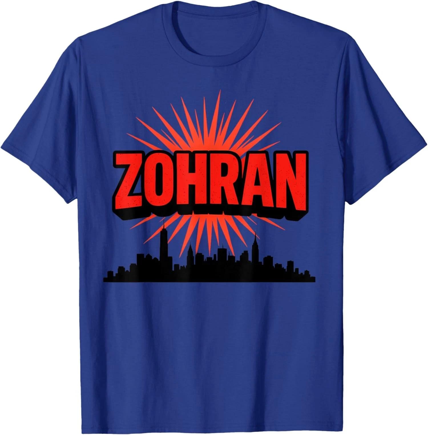 Zohran Mamdani For Mayor Design Funny Trendy Unisex T-Shirt L