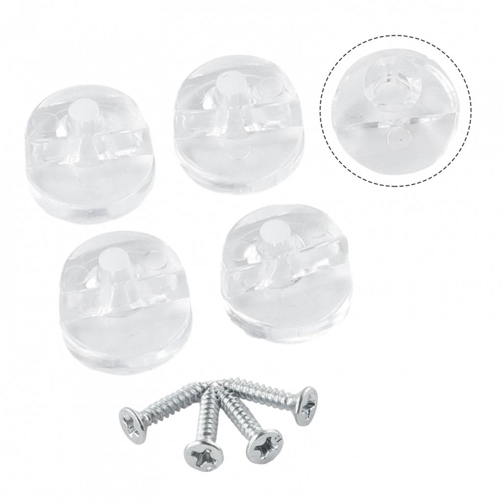 4pcs Mirror Wall Hanging Fixing Kit Glass Bracket Mirror