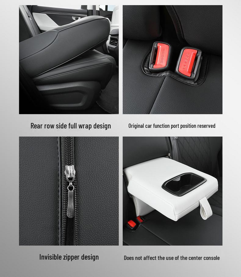 Wuling Xingchen Leather Seat Cover - All-Season, Full-Surround, Universal Fit for 5 Seats