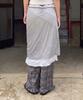 Daiaegeuneol Wrinkled Sheer Skirt (Grey)