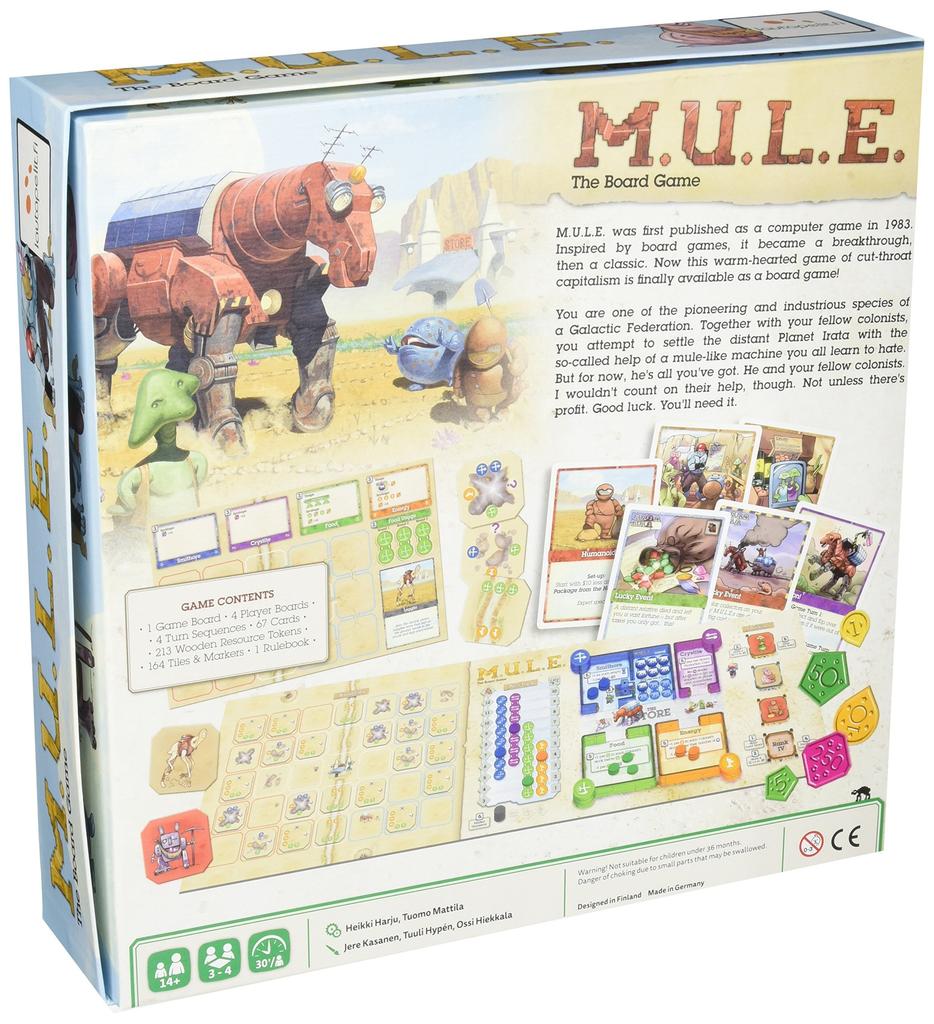 Maultier Brettspiel.