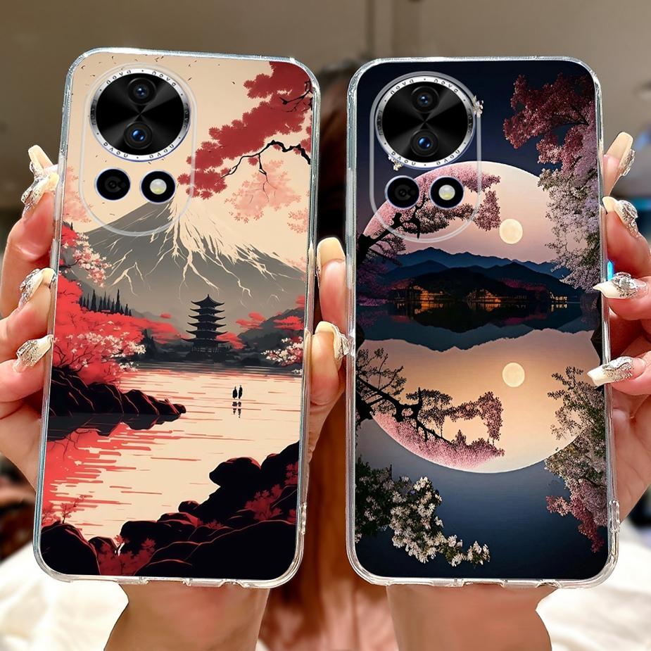 Für Huawei Nova 13 Hülle Nova12 BLK-AL00 Neue Luxus Bemalte Abdeckung Weiche Silikon Handyhülle Für Huawei Nova 12 Pro Nova13 Pro Taschen