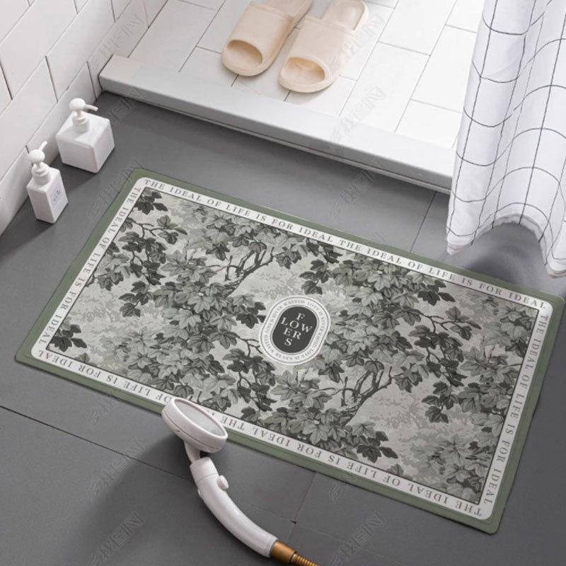 

Французский диатомовый грязепоглощающий нескользящий коврик для ванной комнаты 40x60cm 3.5