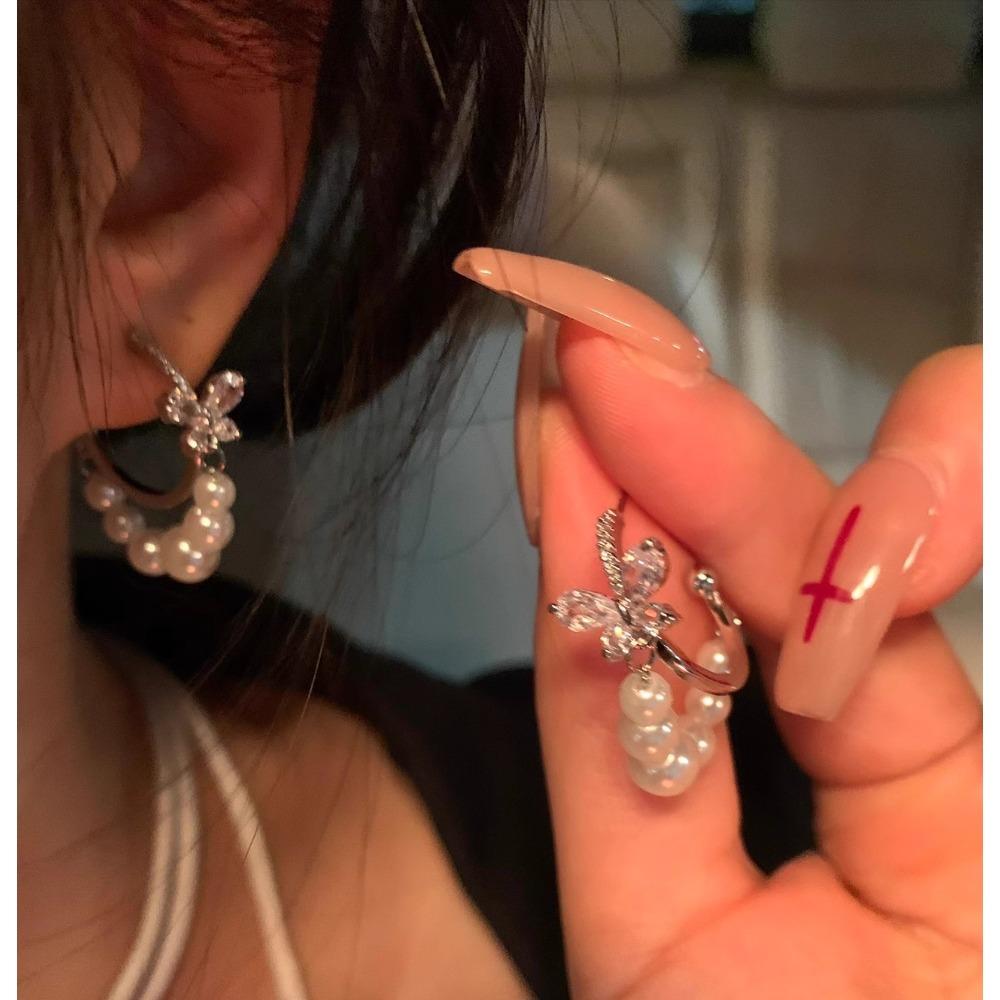 Long Fringed Earrings Feel Exaggerated Temperament Long Stud Earrings Birthday Dinner Earrings Earrings