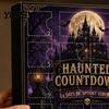 Children Holiday Entertainment Halloween Advent Calendar, 24 Day Haunted Countdown Box with Mini Calendar for Kids Figures, Spooky Collectible Toy Set